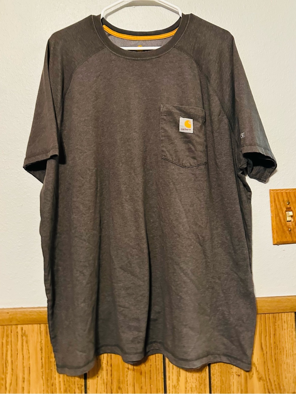 Carhartt Men's Gray Pocket T-Shirt Relaxed fit men size XL